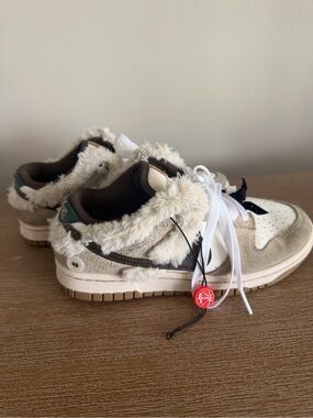 Nike Dunk Low Mink And Jewels Sneakers Size 5.5